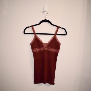 Red Abercrombie & Fitch Tank